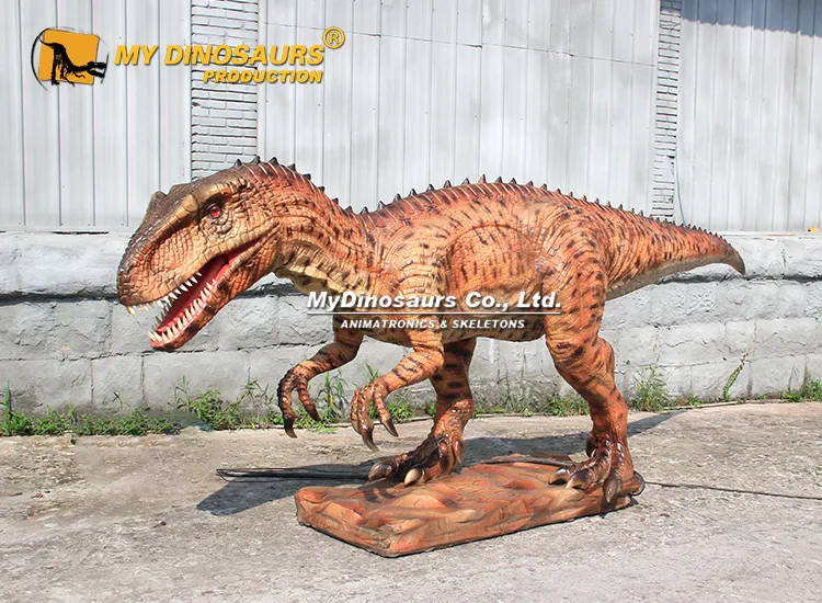 AD-074 Outdoor Jurassic Park Animatronic Dinosaurs Australovenator 6 Animatronic Australovenator 5m