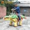 Ankylosaur walking dinosaur ride 1