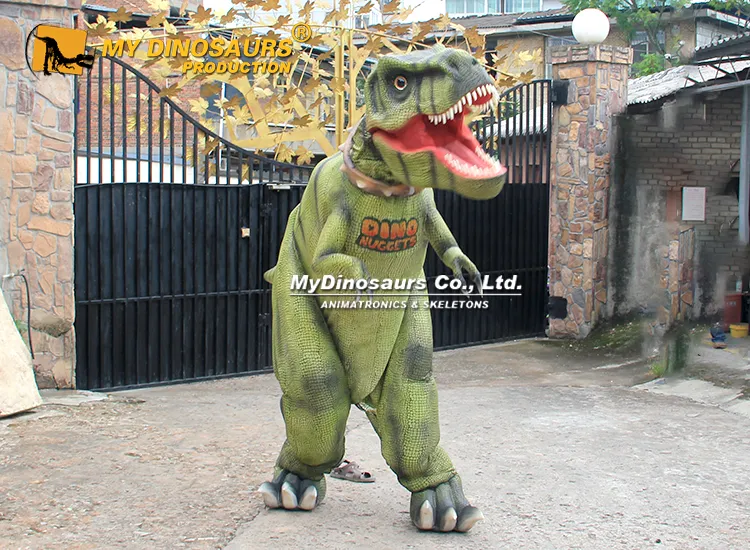 Cosplay Animatronic Dinosaur Suit Dinosaur Costume Hidden Legs