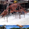 Mosasaur skeleton