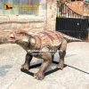 animatronic Minmi dinosaur