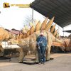 Mechanical Dinosaur Stegosaurus for exhibition