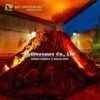 Lighting volcano