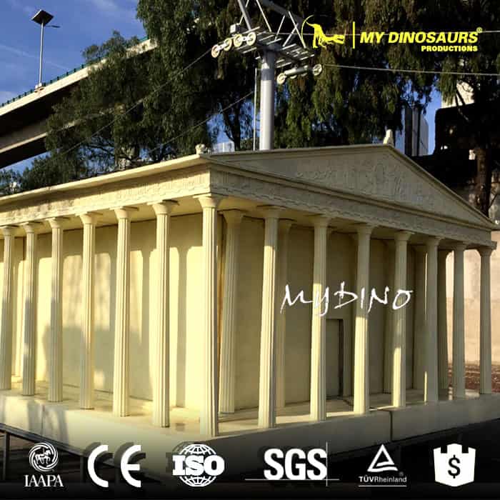 miniature park sculpture parthenon
