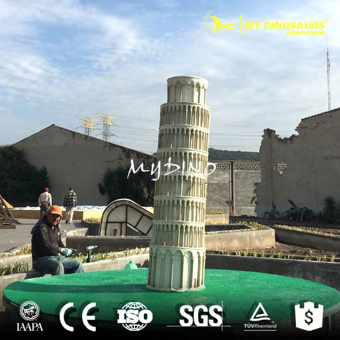 pisa tower in miniature