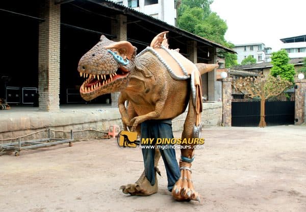 mechanical dinosaur costume
