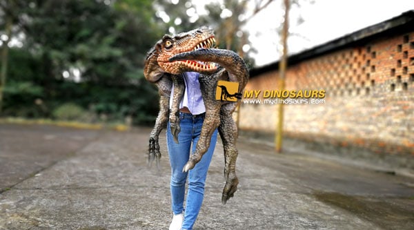 Kids dinosaur arms puppets