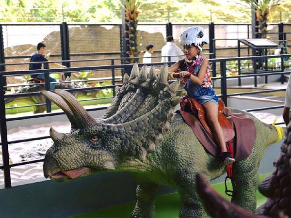 Christmas Gift Ideas for Dinosaur Lovers 3 Shopping mall dinosaur ride