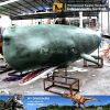 animatronic whale