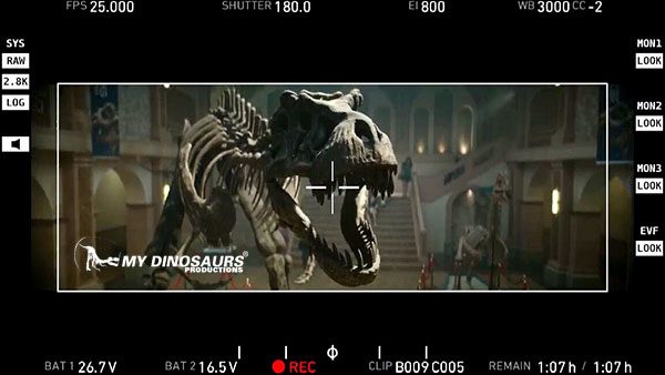 Mercedes Benz dinosaur skeleton