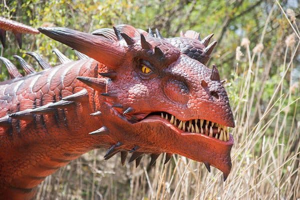 Customized Animatronic Dragons 1 lifelike texture