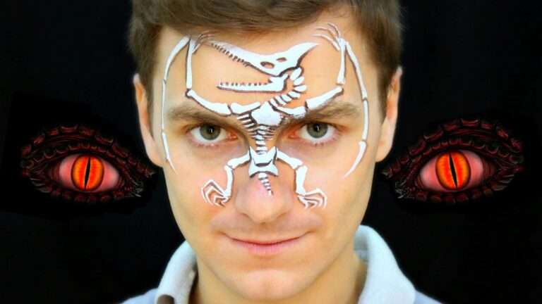 Awesome Ideas for Dinosaur Face Painting 1 maxresdefault