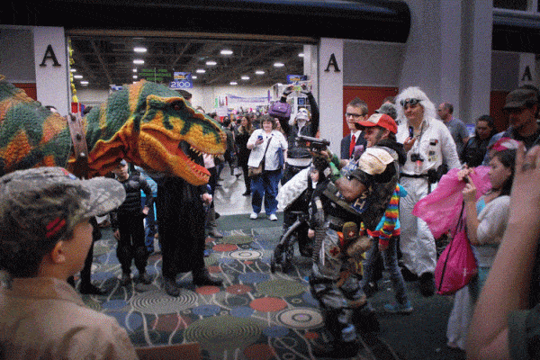 Realistic Dinosaur Costume for Comic Con 1 dino costume