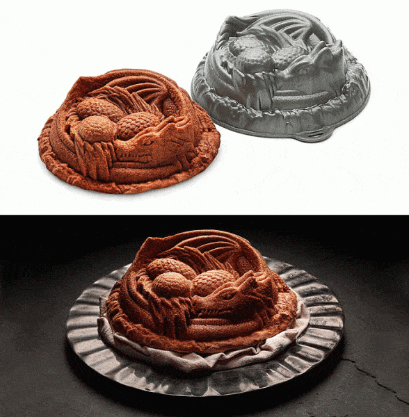 Dragon-Inspired Accessories and Gift Ideas 2 Cake Pan dragon