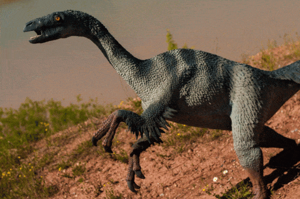 Prehistoric ancestor of a modern animal