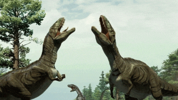 Be My Valentinosaur- How Dinosaurs Spend Valentine's Day 1 female T Rex