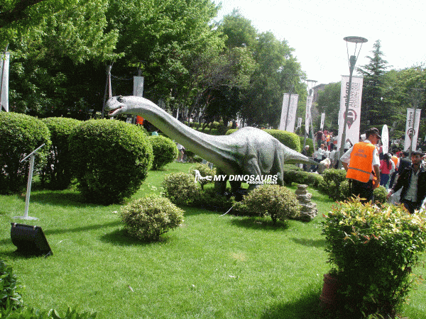 animtronic dinosaur show travelling