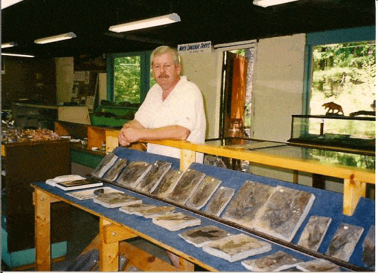 Nash Dinosaur Track Site and Rock Shop