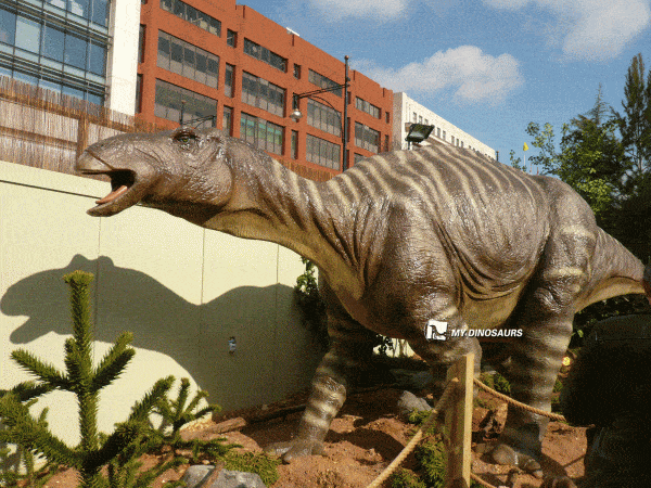Project showcase - Oxford Street Dinosaur Exhibition in UK 4 UK animatronic dinosaur show