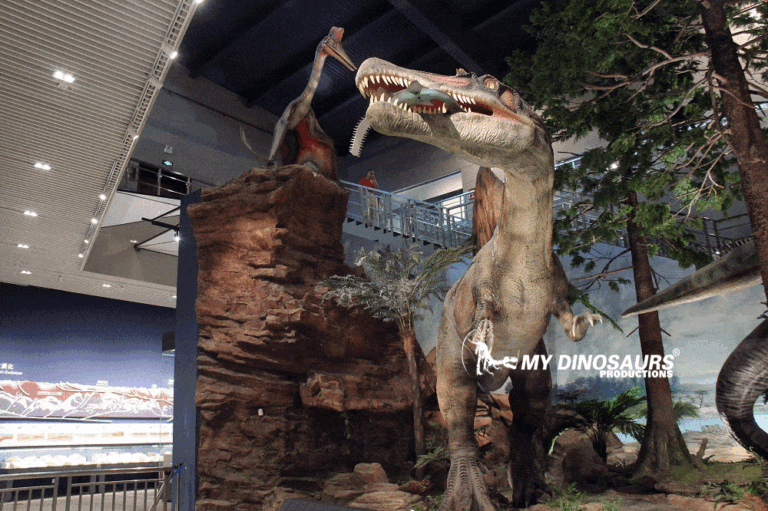 Zigong’s Animatronic Dinosaurs is Popular Around the World 5 spinosaurus museum exhibit