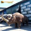 Animatronic Woolly rhinoceros