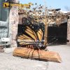 Flying animatronic butterfly