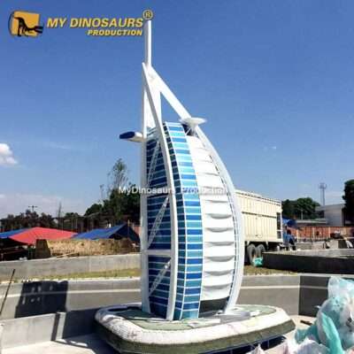تماثيل المعالم المصغرةProduct -Miniature Park Sculpture 2 Burj Al Arab hotel