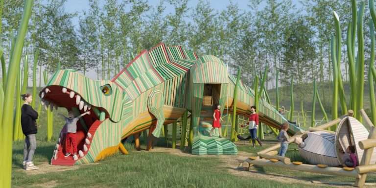 What Should You Notices If Invest a Dinosaur Theme Exhibition? 4 Playground Equipment dinosaur