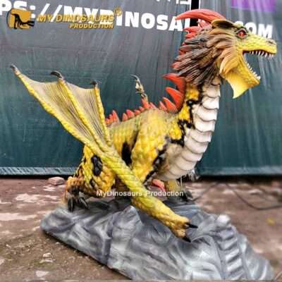 animatronic flying dragon