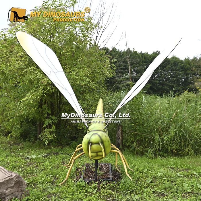 AI-094 Big Bugs Animatronic Giant Dragonfly for Shows 5 Giant animatronic dragonfly for sale