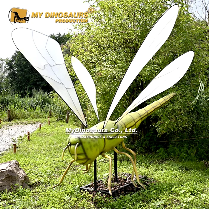 AI-094 Big Bugs Animatronic Giant Dragonfly for Shows 6 Giant animatronic dragonfly for sale