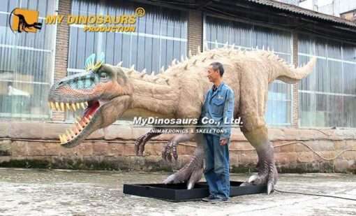 animatronic cryolophosaurus 1
