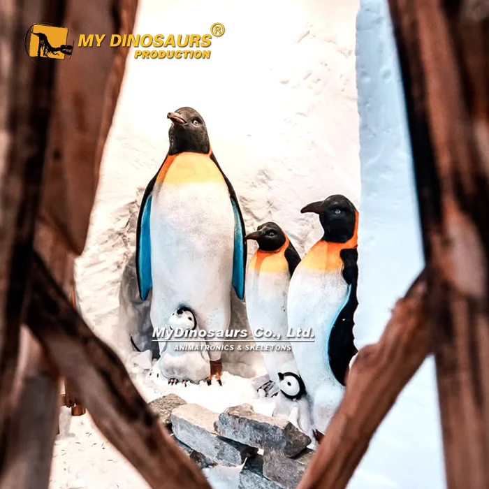 Fiberglass Penguin Sculpture