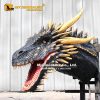 Animatronic Dragon Head with Realistic Roaring Sound