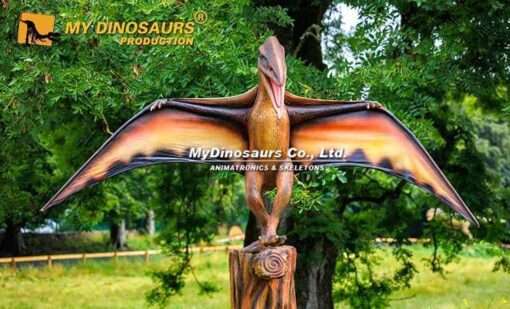 Animatronic Pterosaur on Stump 1