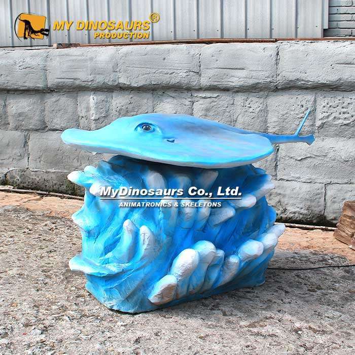 AA-183 The Underwater Animal Animatronic Mobulidae Model for Sale 4 Animatronic Mobula