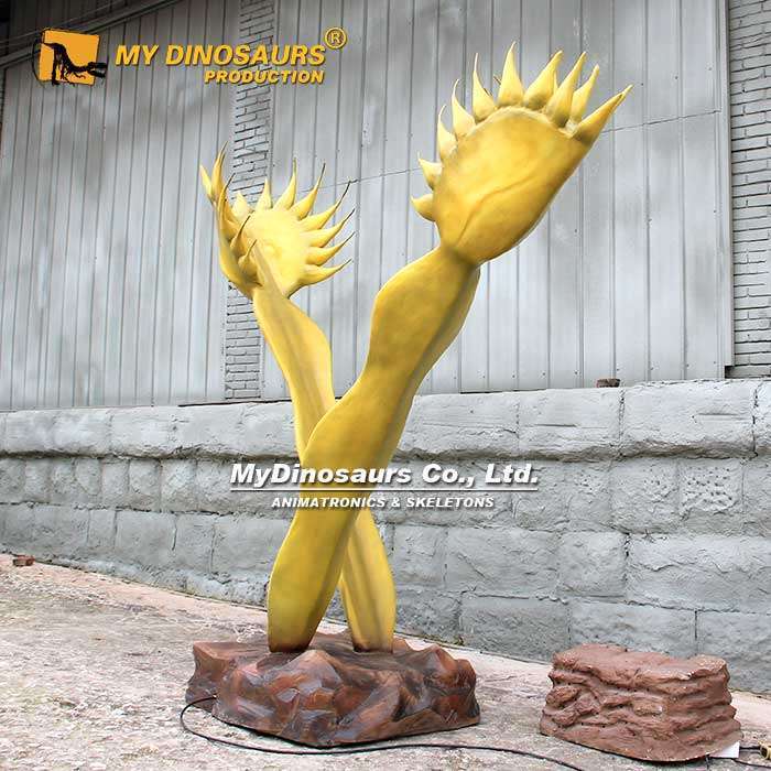 AP-077 Halloween Prop Animated Giant Flytrap Model 4 Giant animatronic flytrap 2