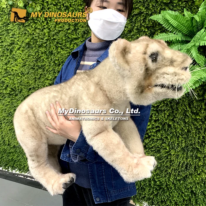 4 ft Realistic Full Body Furry Lion Hand Puppet