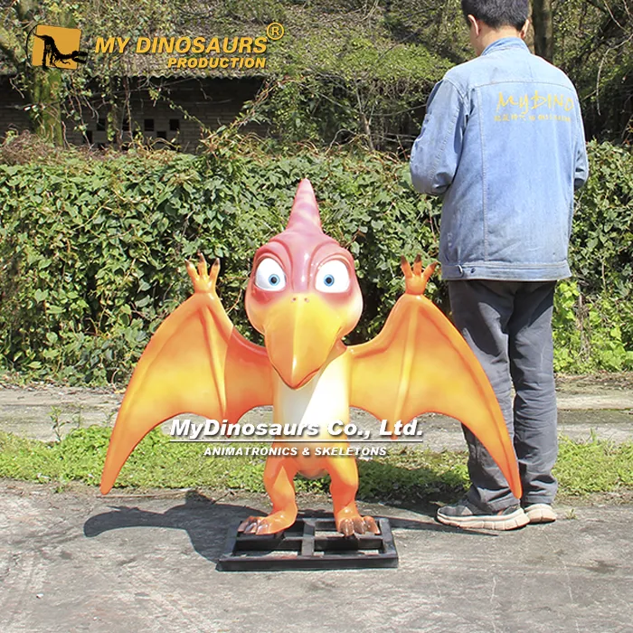 FDF-142 Dinosaur Park Cartoon Dinosaur Statue Photo Op 4 FDF-142 Dinosaur Park Cartoon Dinosaur Statue Photo Op