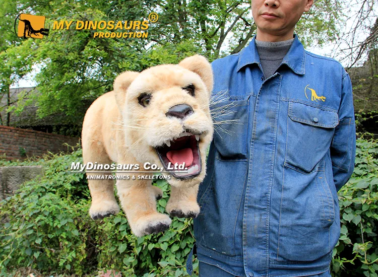 DP-079 4 ft Realistic Full Body Furry Lion Hand Puppet 5 DP-079 4 ft Realistic Full Body Furry Lion Hand Puppet
