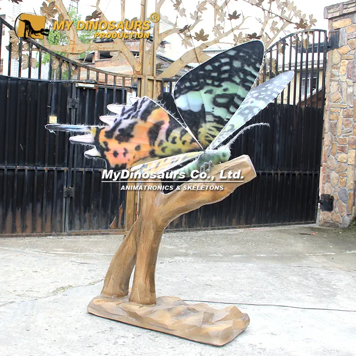 AI-114 Realistic Madagascan Sunset Moth Animatronic Butterfly 6 Madagascan Sunset Moth Animatronic