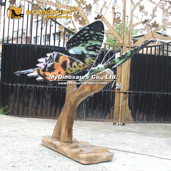 AI-114 Realistic Madagascan Sunset Moth Animatronic Butterfly 5 Madagascan Sunset Moth Animatronic