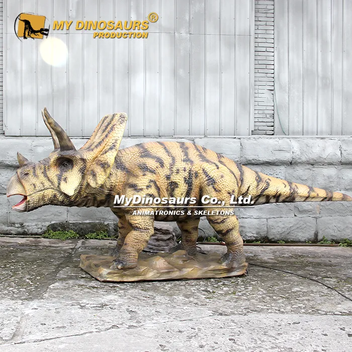 AD-367 Life-Size Animatronic Triceratops for Dinosaur Park 3 4 m Triceratops Animatronic Jurassic Park 2