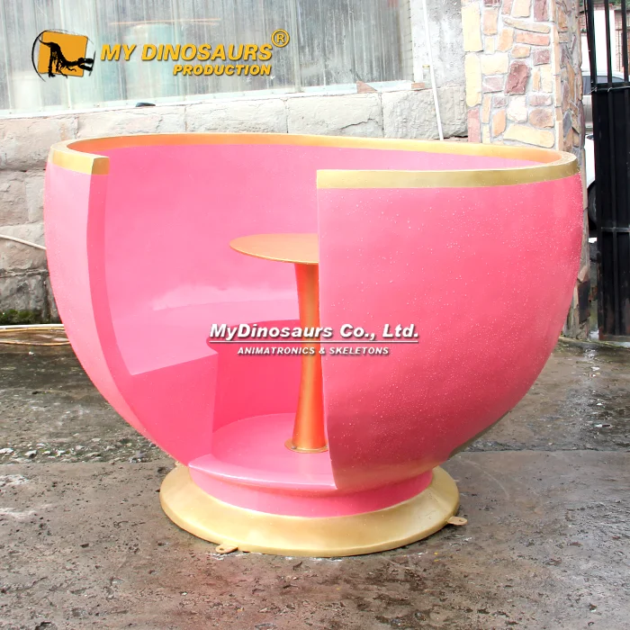 Fiberglass Giant Coffee Cup Ride Statue 4