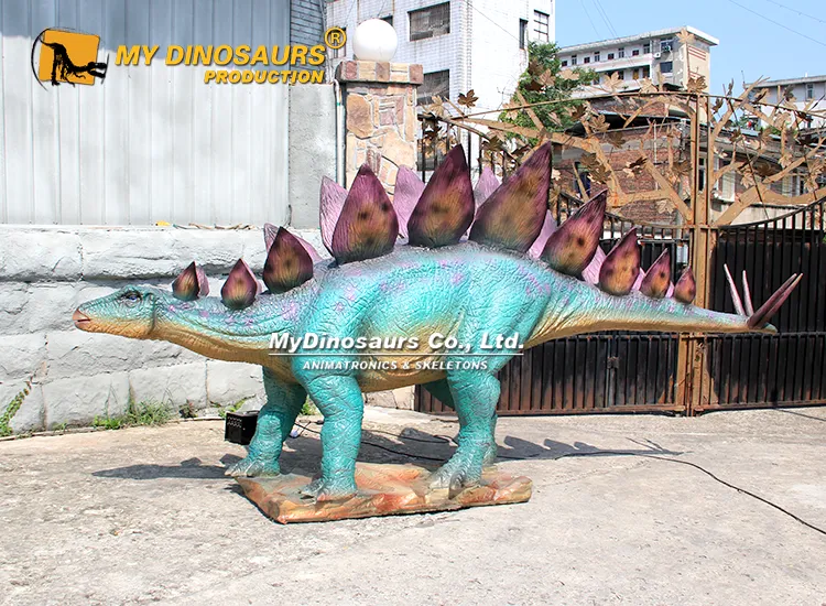 AD-372 Jurassic World Style Animatronic Stegosaurus 5 Animatronic Stegosaurus for Park 1