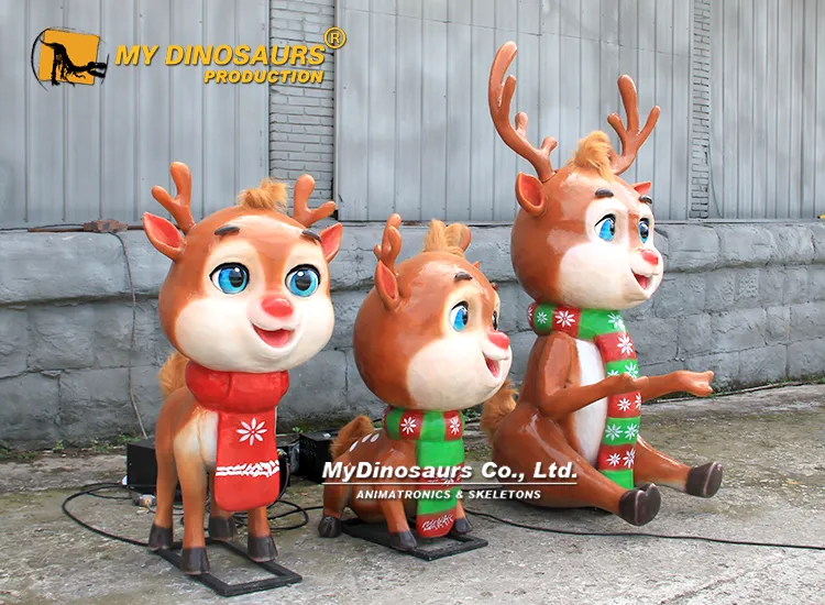 Animatronic Reindeer Decor