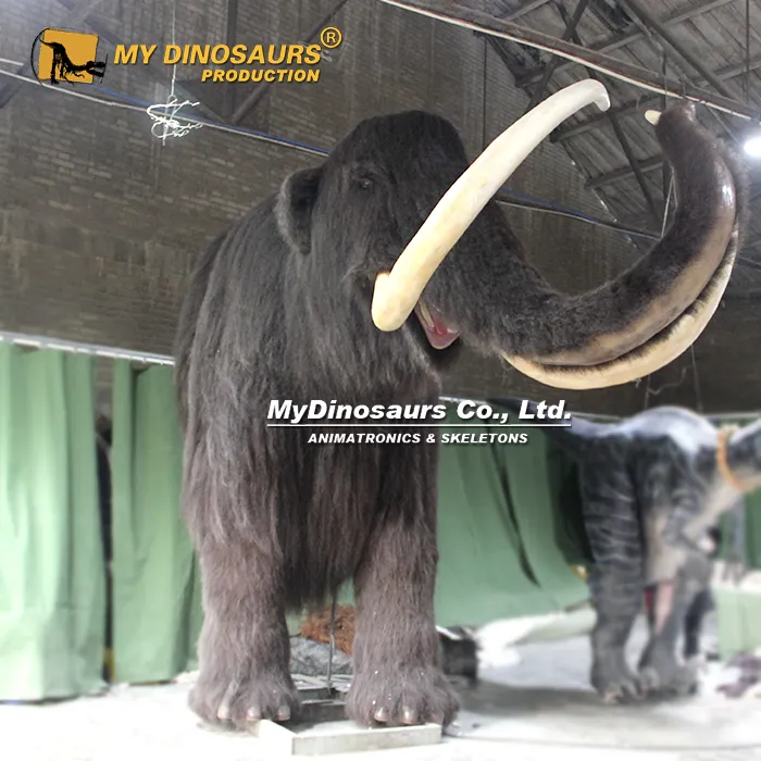 Life-size wolly Mammoth Wall Art