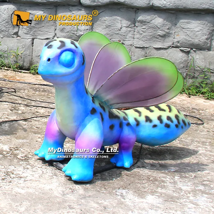 The Best Seller 82 Baby Gecko Dragon Mascot Animatronic 7