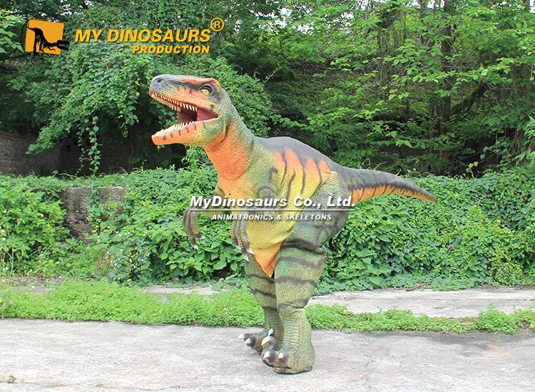 Alternative view of DC-127 Jurassic Dinosaur Outfit Adult Velociraptor Costume