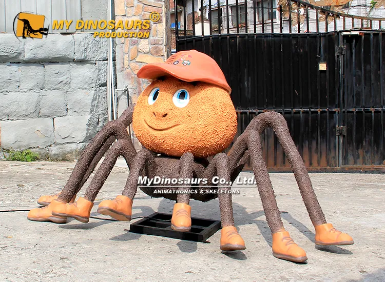 AI-115 Custom Bugs Cartoon Tarantula Spider Animatronic for Farm 4 Cartoon Tarantula Spider Animatronic 4